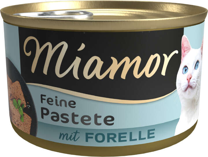 Miamor Katzen-Nassfutter Pastete mit Forelle